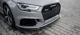 Maxton front splitter for 8v2 RS3