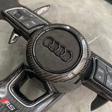 Carbon fibre steering wheel