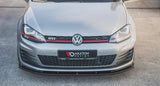 Maxton design front splitter for mk7 GTI