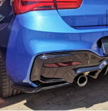 F20 LCI MAX-STYLE REAR BUMPER SPLITTERS