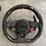 Carbon fibre steering wheel