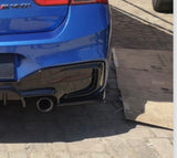 F20 LCI MAX-STYLE REAR BUMPER SPLITTERS