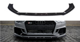 Maxton front splitter for 8v2 RS3