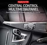 Carbon fibre Central control multimedia panal