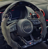 Carbon fibre steering wheel
