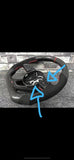 Carbon fibre steering wheel