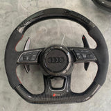 Carbon fibre steering wheel