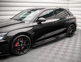 STREET PRO SIDE SKIRTS DIFFUSERS AUDI RS3 SPORTBACK 8Y