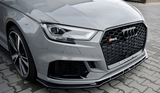 FRONT SPLITTER V.1 AUDI RS3 8V FL SEDAN