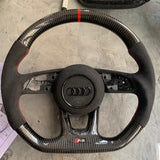 Carbon fibre steering wheel