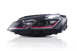 Golf 7.5 headlights