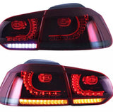 MK6 R taillight with dynamic turn signals