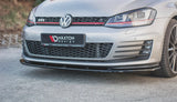 Maxton design front splitter for mk7 GTI